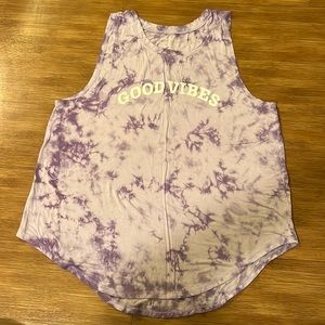 Tie dye tank top